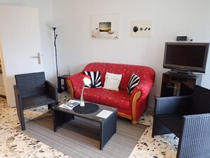 Televisión y reproductor de DVD 