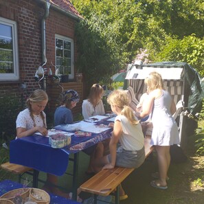 Udendørs spisemuligheder