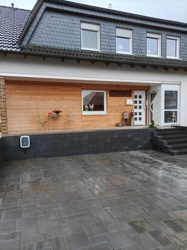 Large family-friendly apartment for 2 - 5 people on the first floor.