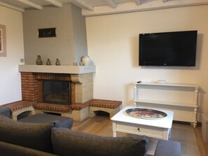 TV, fireplace - LA MAISON DE BEL AIR 2KM FROM ALBI CATHEDRAL (Le Sequestre)