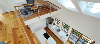 Exclusive, sunny new-build vacation apartment with the flair of a former barn