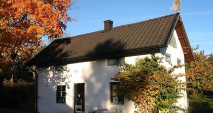 Country house with a garden in a unique landscape