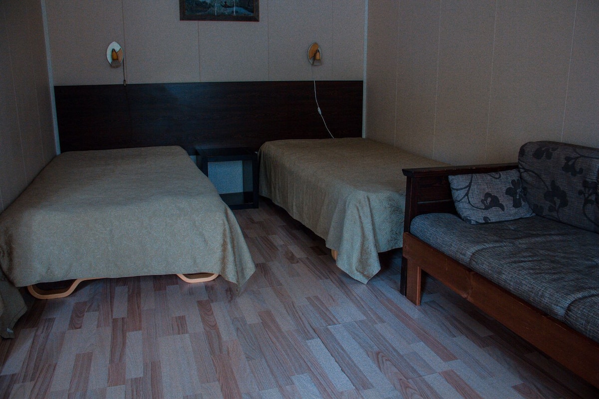 Economy driepersoonskamer | 2 slaapkamers, gratis wifi