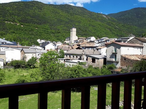 Flat in Biescas. Pyrenees of Huesca.