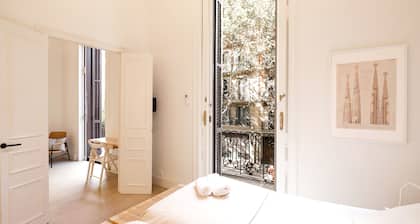 Stylish apartment, very bright. Located in the center of Barcelona