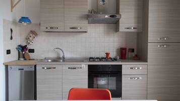 Réfrigérateur, four, plaque de cuisson, lave-vaisselle