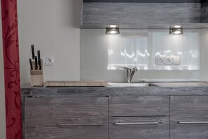 Fridge, oven, stovetop, dishwasher - Holiday flat 2 - directly on the ski slope in Sölden (Sölden)