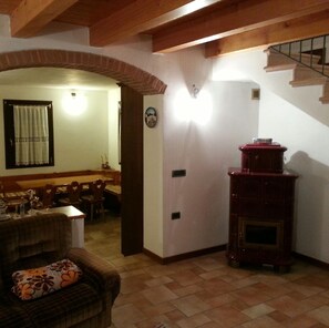 TV, fireplace, DVD player