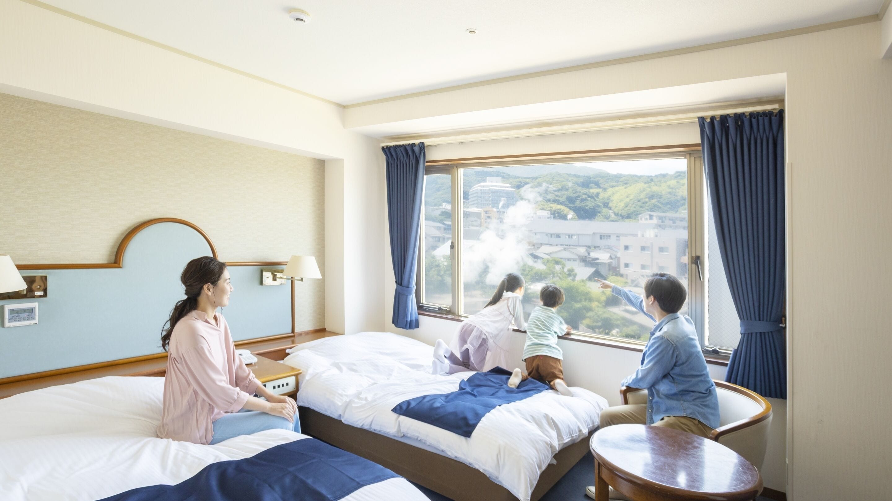 Standard Twin Room with Bath (Yukemuri View), Non-Smoking | Free WiFi