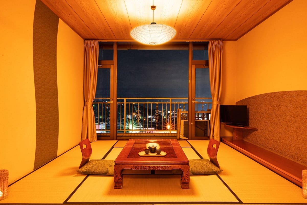 Superior kamer, niet-roken, uitzicht op zee (Japanese Style, with Bath, 2R) | 1 slaapkamer, gratis wifi