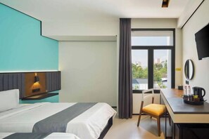 迷你吧、獨特裝潢、布置獨特、書桌