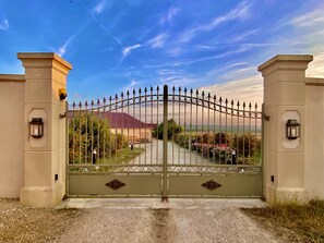 Entrada da propriedade