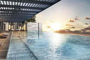 Outdoor pool - Suria Jelutong Cozy Studio by BeeStay (Shah Alam)