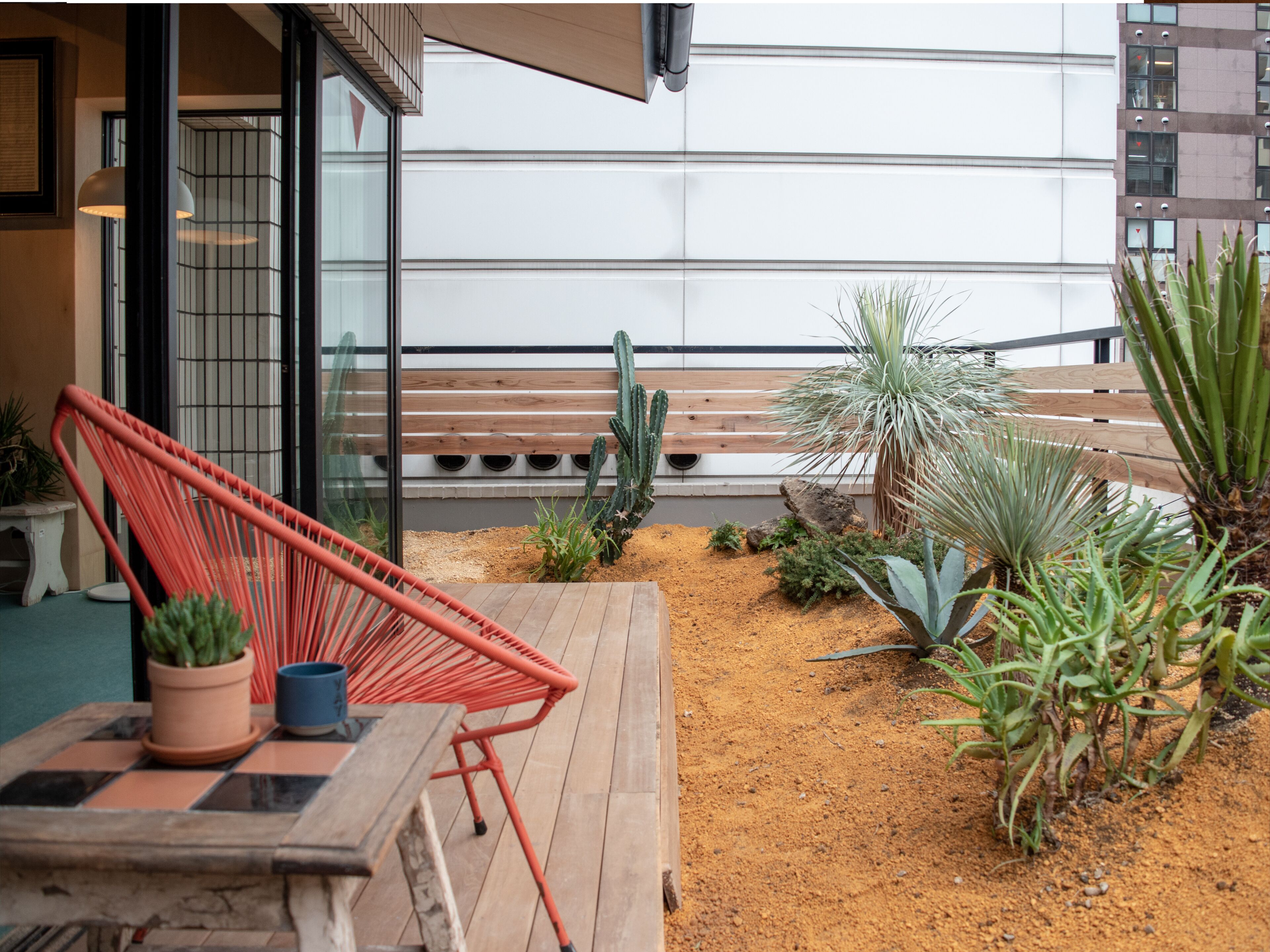 双床房, 无烟房 (Suite, 501) | 露台