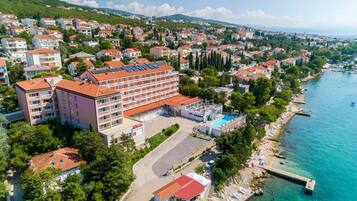 Voorkant van accommodatie