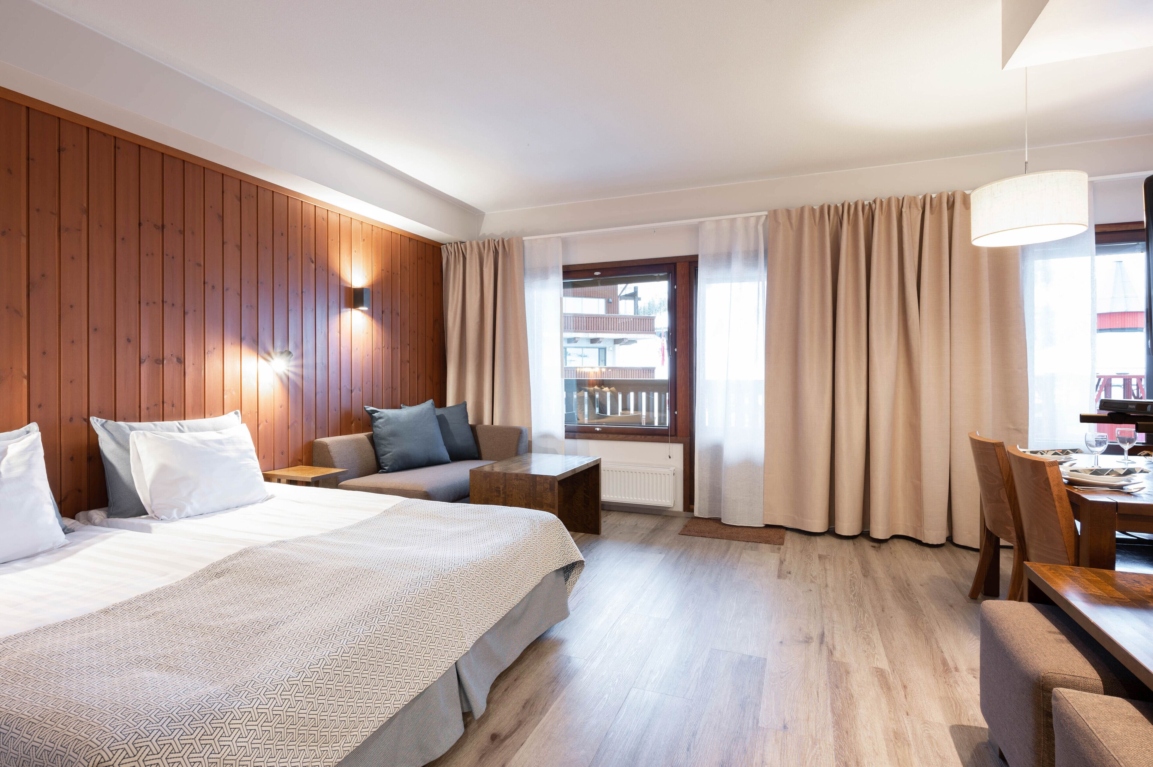 RukaVillage 40, Sauna | Individually decorated, individually furnished, blackout drapes