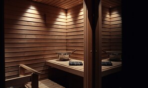 RukaVillage 40, Sauna | 浴室 | 吹风机、坐浴桶、加热地板（浴室）、毛巾