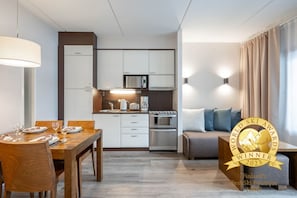 RukaVillage 45, Sauna | Private kitchen | Fridge, microwave, stovetop, dishwasher - Ski-Inn RukaVillage (Kuusamo)