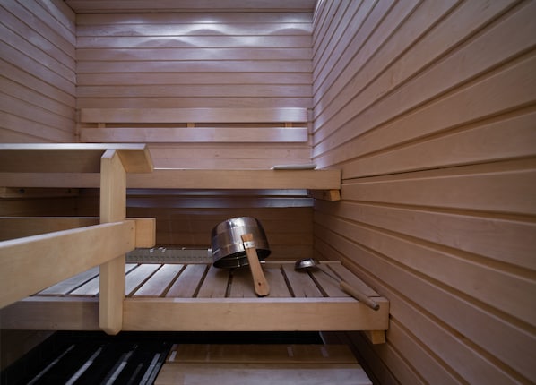 PyhäSuites 43, Sauna | Badezimmer | Dusche, Haartrockner, Bidet, Fußbodenheizung (Badezimmer)