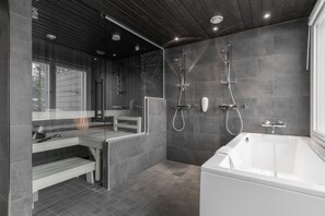 PyhäLinna 93, Sauna | Bathroom - Ski-Inn PyhäLinna (Pelkosenniemi)