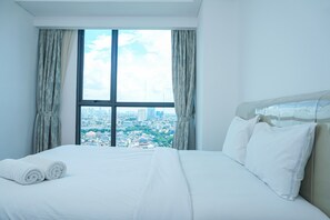 Phòng | 2 phòng ngủ, truy cập Internet không dây miễn phí, bộ trải giường 