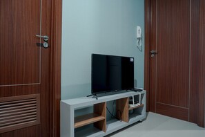 Room | Room amenity - Fully Furnished 1BR Apartment at Vittoria Residence (Jakarta)