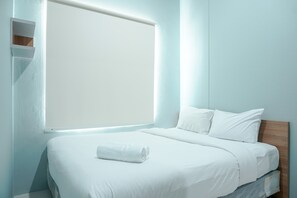 Room | 1 bedroom, free WiFi, bed sheets - Fully Furnished 1BR Apartment at Vittoria Residence (Jakarta)