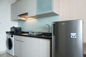 Standard Studio | Private kitchenette - Cozy and Tranquil Studio Menteng Park Apartment (Jakarta)