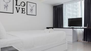 Kamar | Wi-Fi gratis dan seprai linen