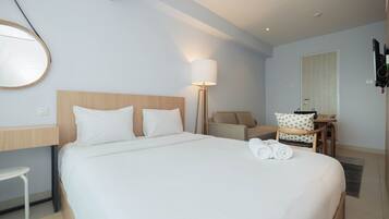 Kamar | Wi-Fi gratis dan seprai linen