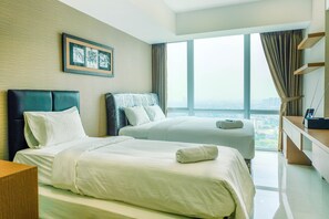 Kamar | Wi-Fi gratis dan seprai linen