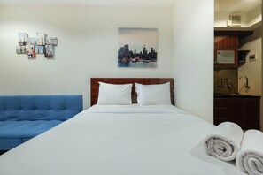 Wifi gratis y ropa de cama