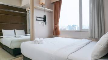 Kamar | 2 kamar tidur, Wi-Fi gratis, dan seprai linen