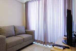 2 bedrooms, free WiFi, bed sheets - Affordable 2BR at Sentra Timur Apartment (Jakarta)