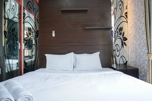 Room | 2 bedrooms, free WiFi, bed sheets - Comfy 2BR with Sofa Bed at Gardenia Boulevard Apartment (Jakarta)
