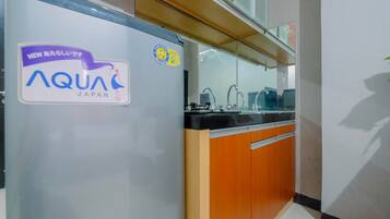 Room | Dapur peribadi | Peti sejuk, dapur, alat memasak/pinggan mangkuk/perkakas dapur