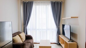 Kamar | 1 kamar tidur, Wi-Fi gratis, dan seprai linen