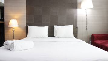 Zimmer | Kostenloses WLAN, Bettwäsche