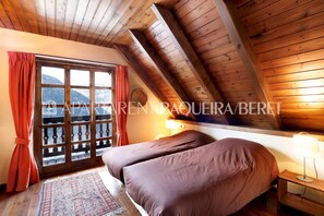 4 habitaciones y ropa de cama 