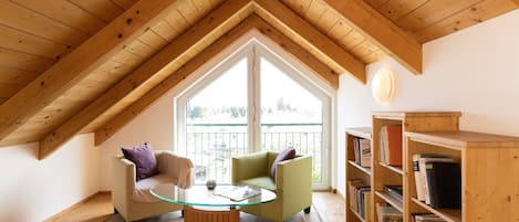 Duplex conforto | Vista do quarto