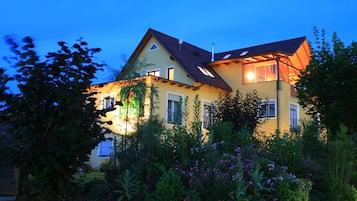 Front of property - evening/night