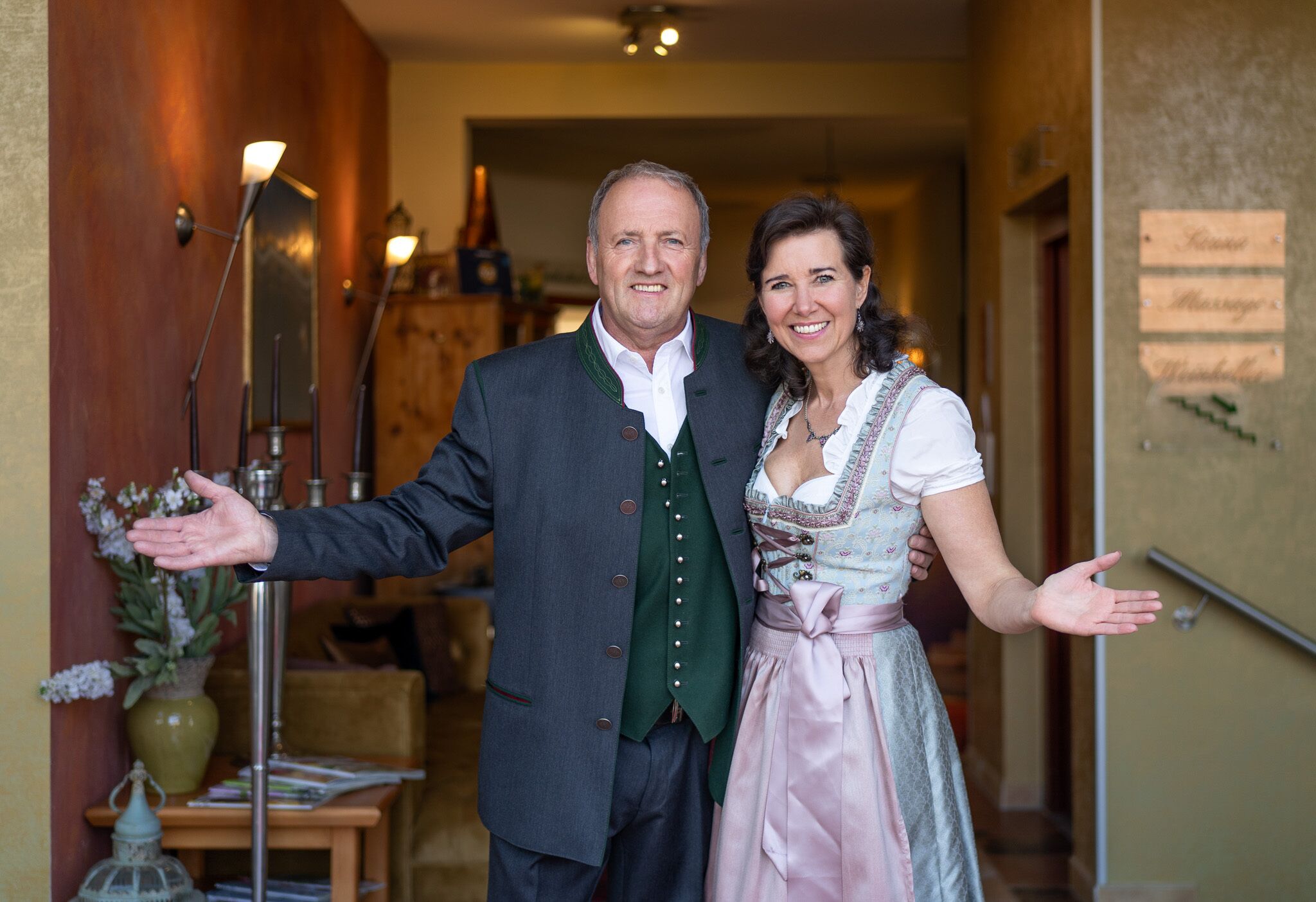 บริเวณประตูทางเข้า