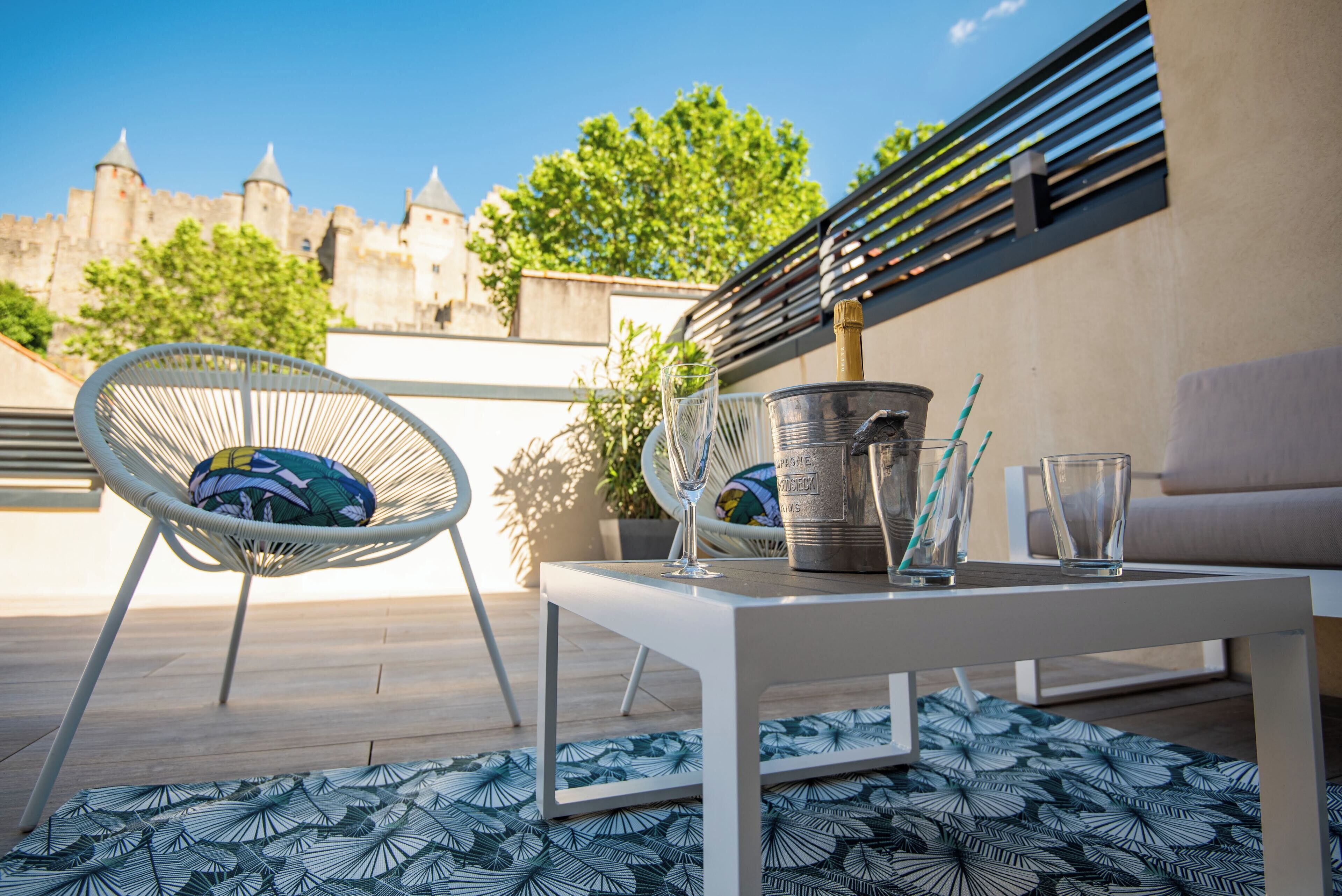 Udendørs spisemuligheder