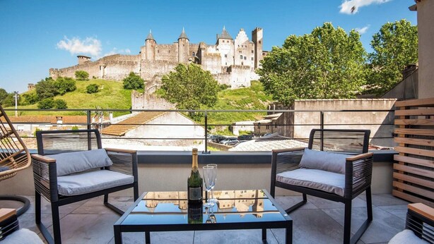 Terrace/patio - Le Loft de la Tour Pinte (Carcassonne)