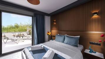 Terrace Room | Premium bedding, minibar, in-room safe, free cots/infant beds