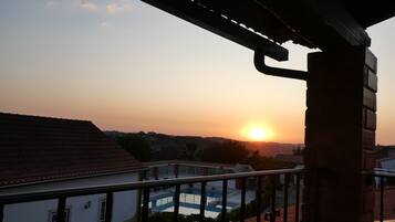 Panoramic Double or Twin Room | Balcony view