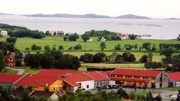 Majoituspaikan julkisivu