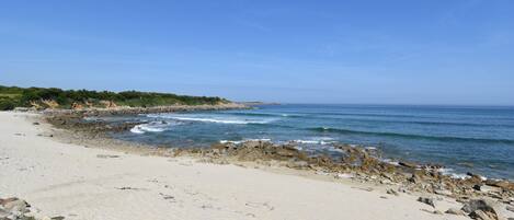 Accommodatie ligt op het strand