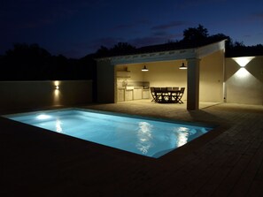Outdoor pool - Villa Jasmines  (Sanilhac-Sagriès)