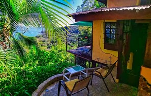 Panoramic-Baumhaus | Blick vom Balkon